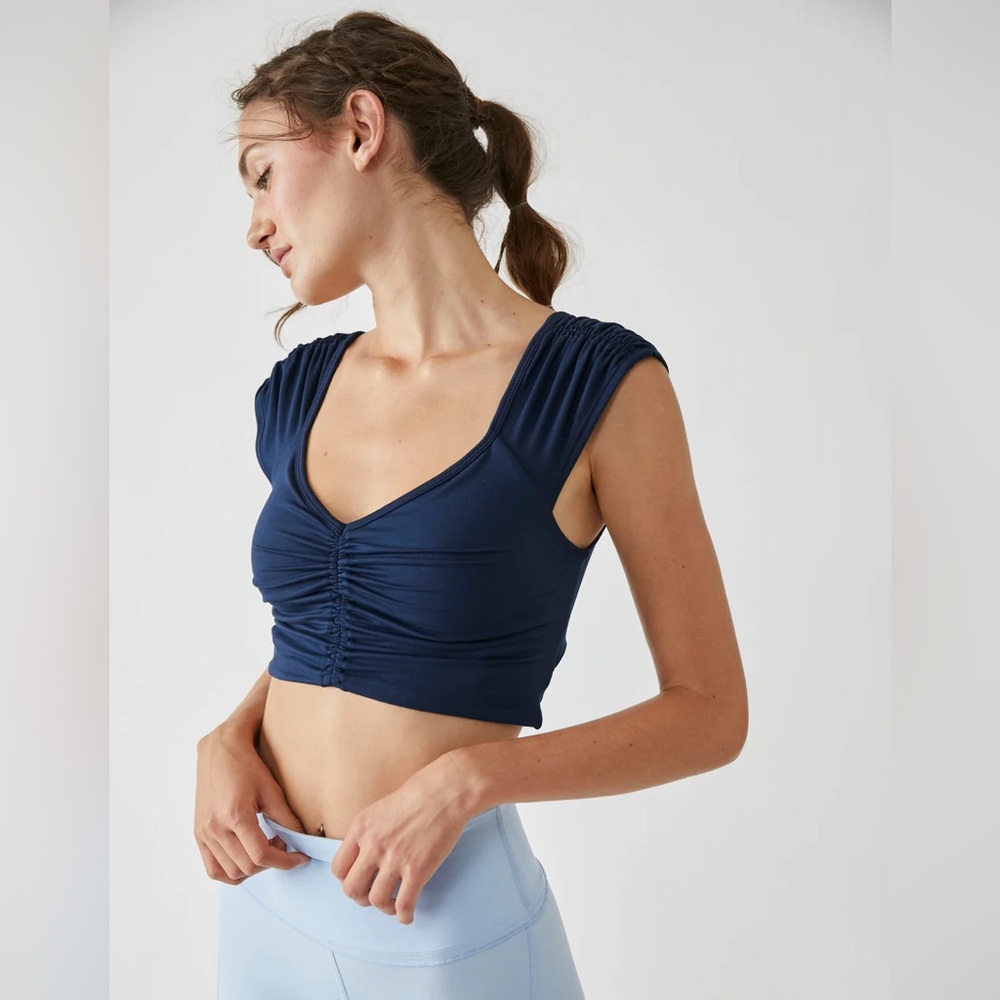FP Movement Breathe Deeper Cropped Tank Top (NWT)